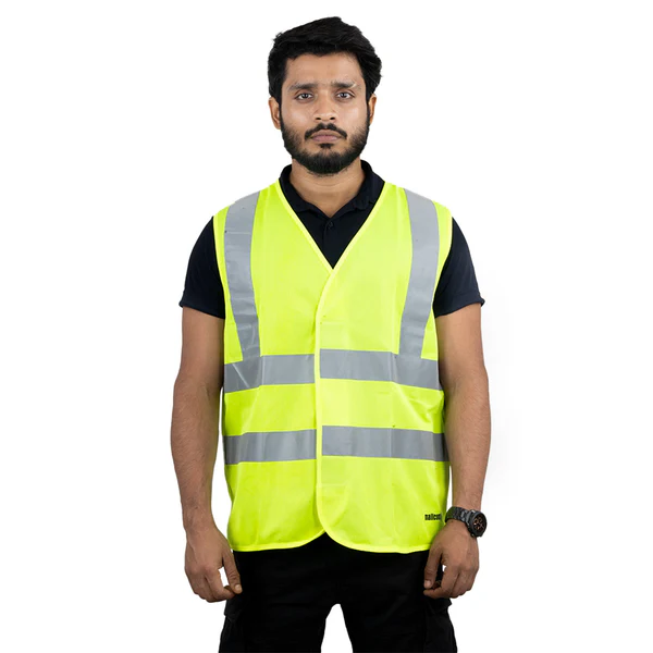 PAK Mallcom PROCLO 41 EN 20471 High Visibility 115 GSM Polyester Safety Vest